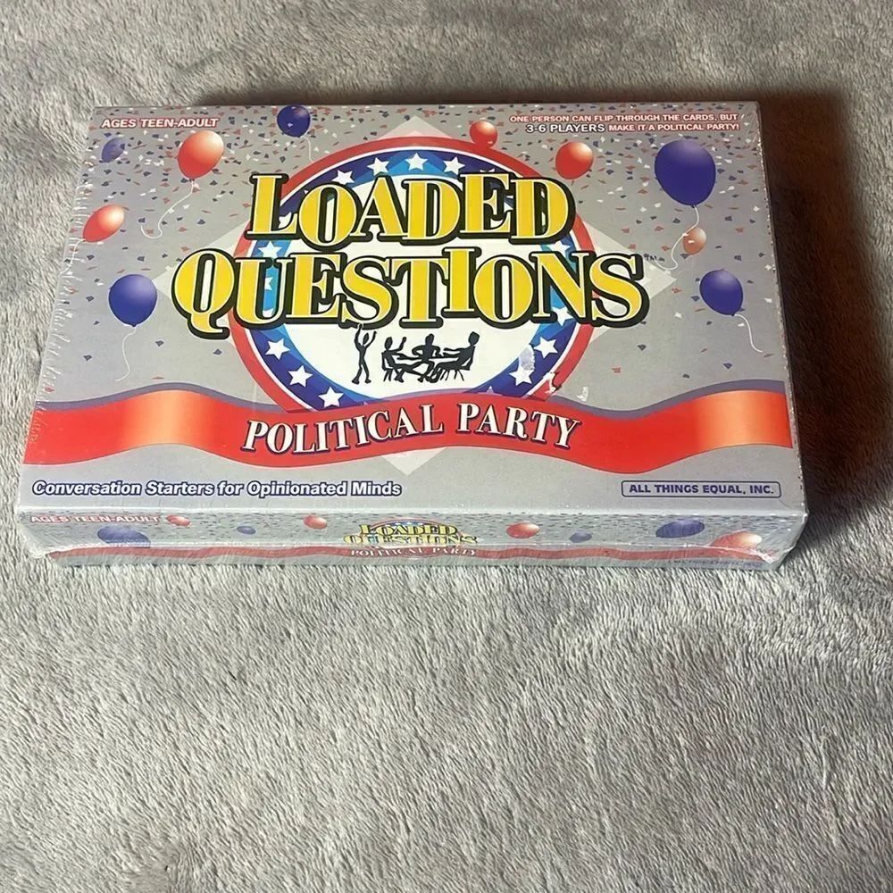 NEW Loaded questions political party game